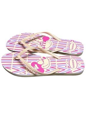 Havaianas slim Disney Minnie Mouse flip flop sandals pink lilac